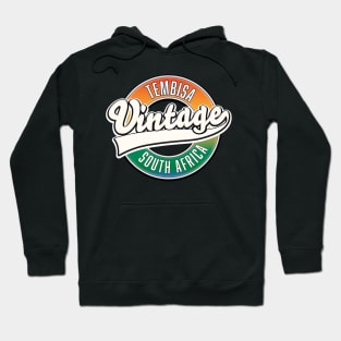 Tembisa south africa vintage logo Hoodie